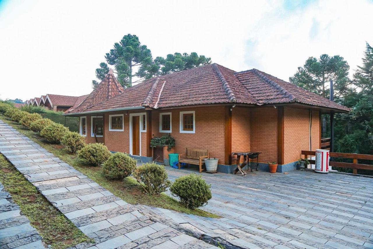 Chale Belga Em Condominio - 1,2 Km Do Centro Turistico Capivari Campos do Jordao Exterior photo
